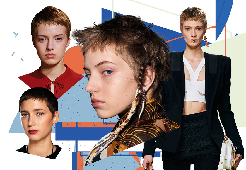 메시 쇼트 헤어가 뜬다!