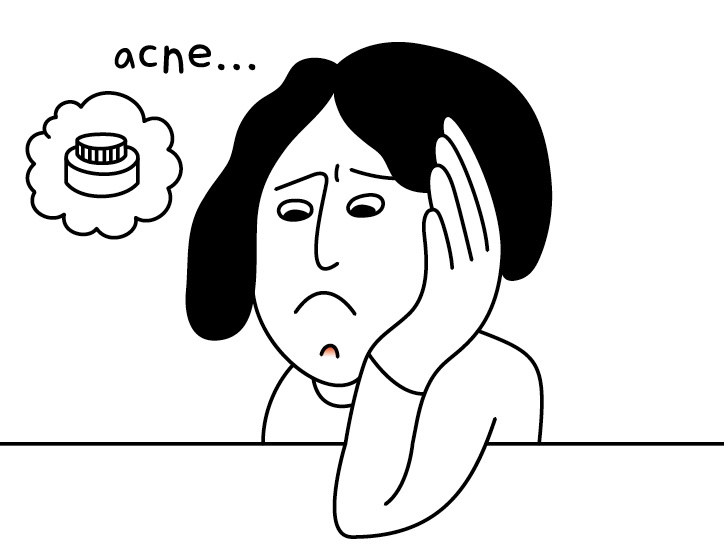 턱드름, 먹어서 없앤다?