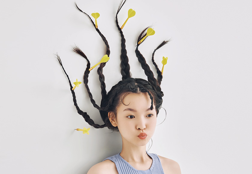 스프레이 없이 헤어를 고정하려면?