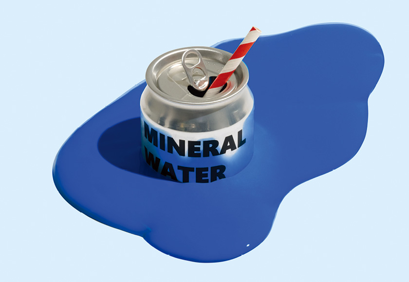 미네랄워터로 자외선을 피할 수 있을까?